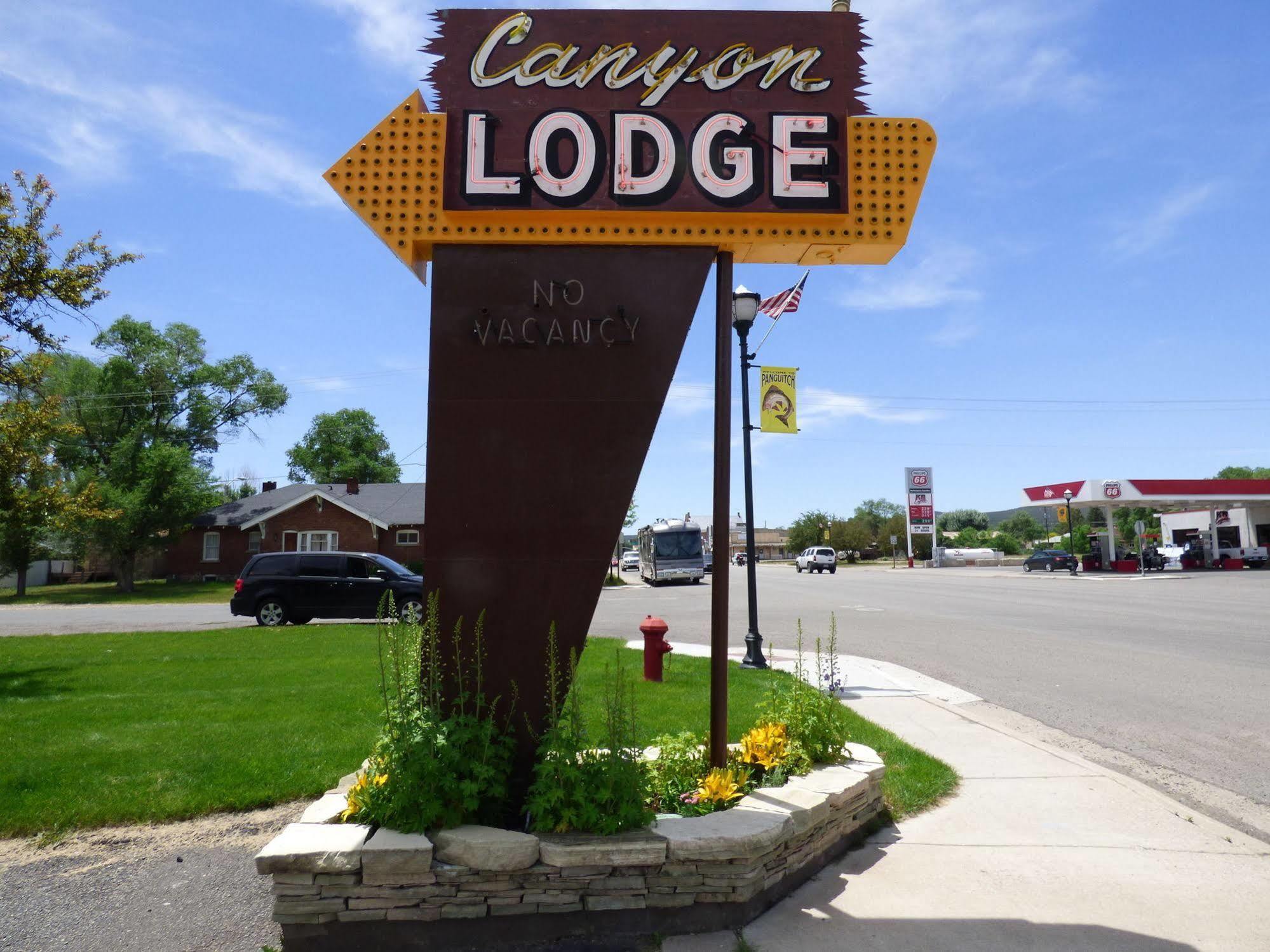 Canyon Lodge Motel Panguitch Eksteriør billede